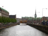 bus crossing canal